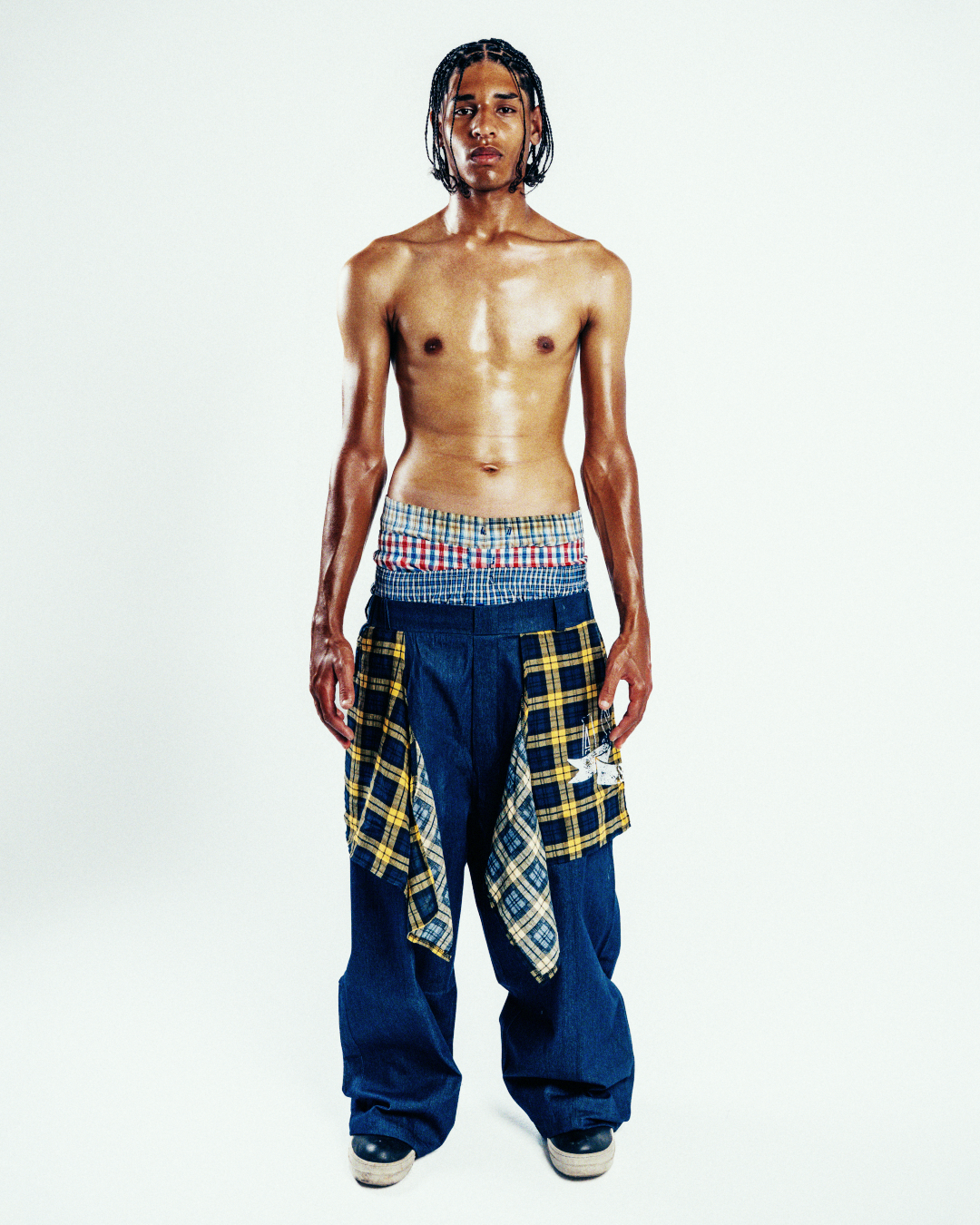 WRAP RAW DENIM