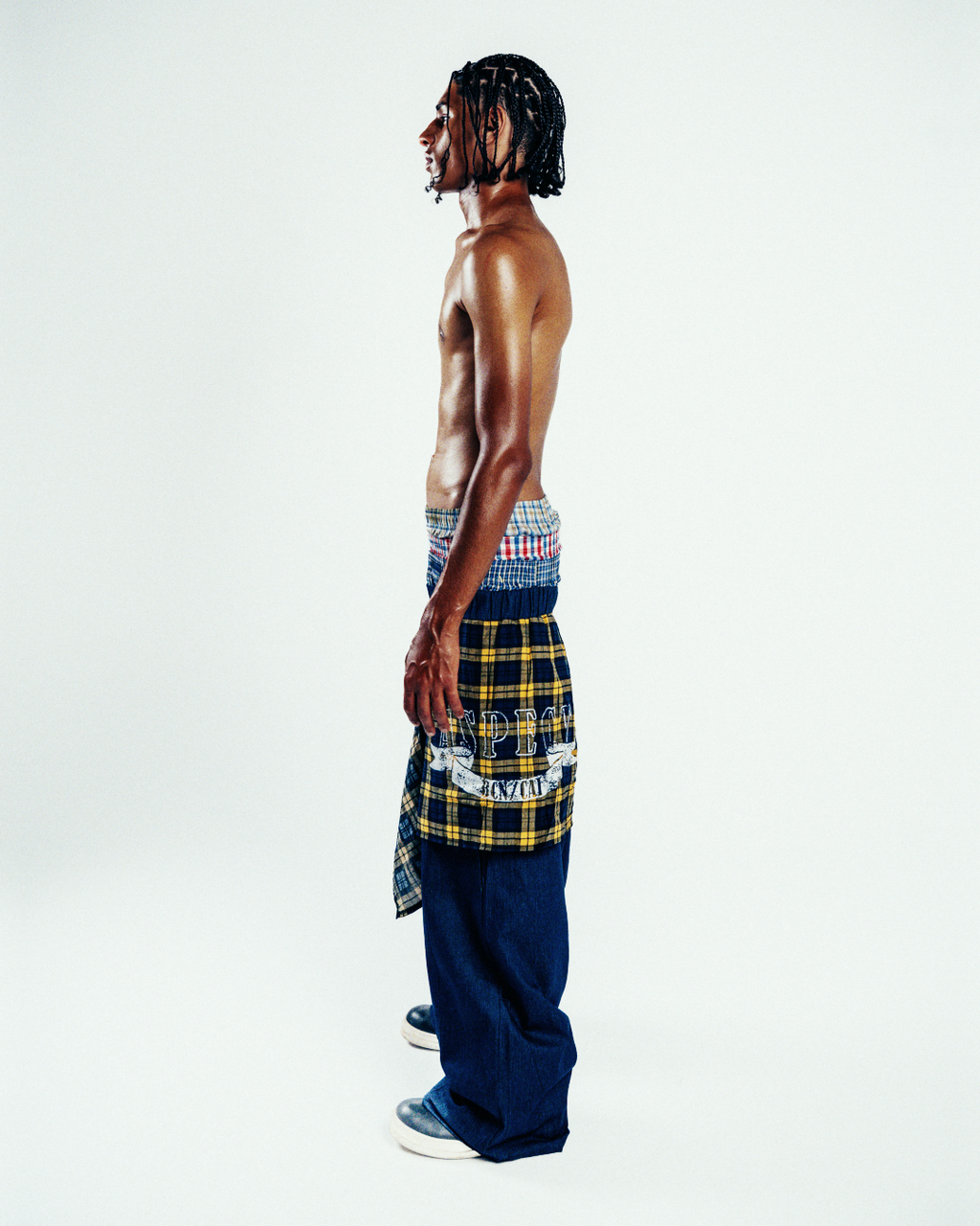 WRAP RAW DENIM