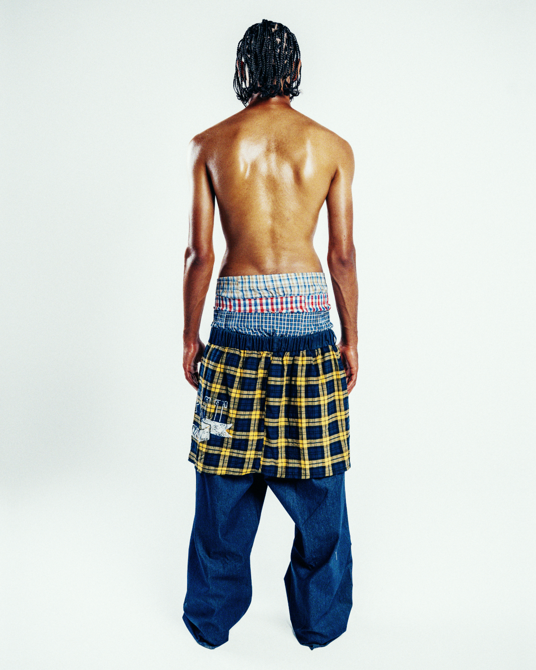 WRAP RAW DENIM