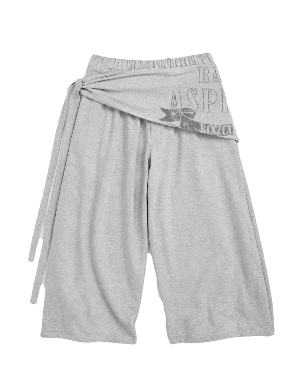 GREY WRAP SWEATS