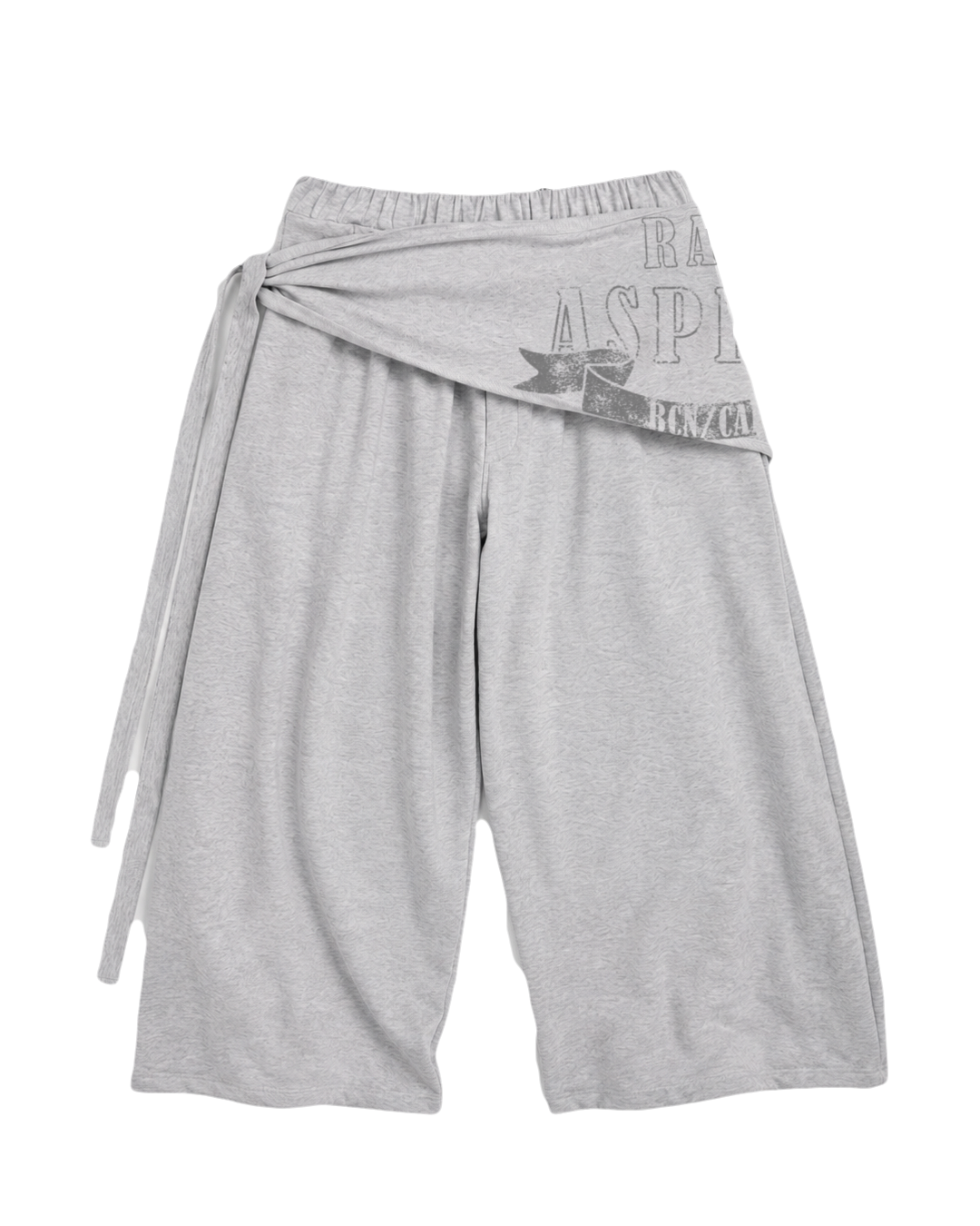 GREY WRAP SWEATS
